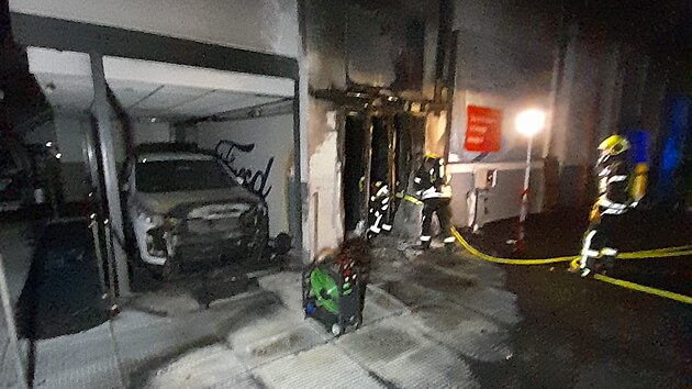 Požár elektroinstalace v dolní stanici lanové dráhy v Janských Lázních (7. listopadu 2024)