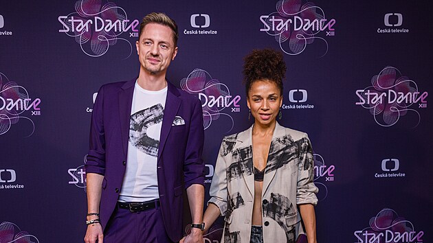 Ondřej Ruml a jeho př&iacute;telkyně Linda na StarDance XIII (2. listopadu 2024)