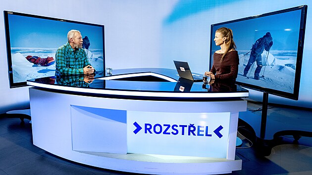 Hostem pořadu Rozstřel je polárník Václav Sůra.