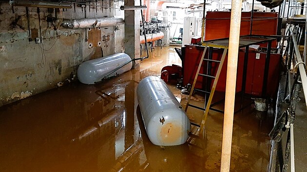 Systém centrálního zásobování teplem byl v Bohumíně po zářijové povodni prakticky nefunkční, velká voda zaplavila většinu předávacích stanic.