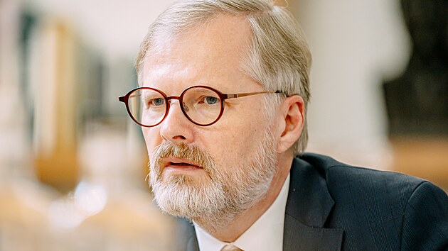 Premiér Petr Fiala (29. listopadu 2024)