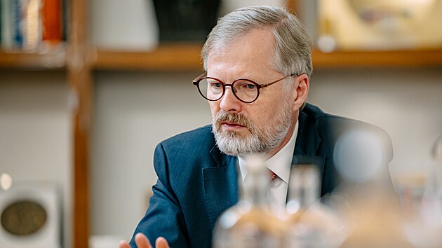 Premiér Petr Fiala (29. listopadu 2024)