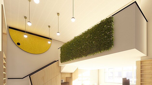 Vizualizace nové podoby Ústřední knihovny města Ostravy po plánované zásadní rekonstrukci (29. listopadu 2024)