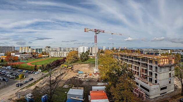 Komplex Rezidence Kristian počítá s třemi budovami s byty.