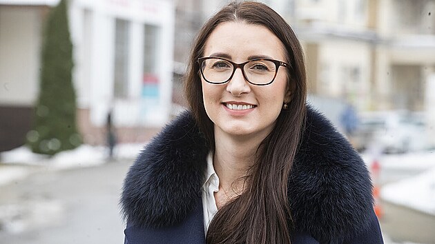 Ředitelka Nymburské nemocnice Nela Kvačková (7. prosince 2023)