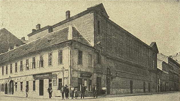Divadlo na Veveří na snímku z roku 1904