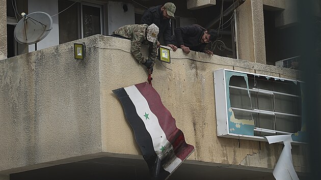 Rebelové v klíčovém městě Homs v Sýrii (7. prosince 2024)