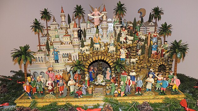 Výstava Za betlémskou hvězdou trvá do února 2025, ukazuje i pohyblivé betlémy.