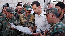 Bašár Háfiz al-Asad je syrský politik, od července 2000 devatenáctý prezident... Bašár Háfiz al-Asad je syrský politik, od července 2000 devatenáctý prezident...