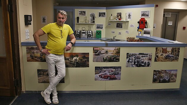 Aktivizační pracovník Domova Alzheimer Darkov v Karviné Štefan Rawek.