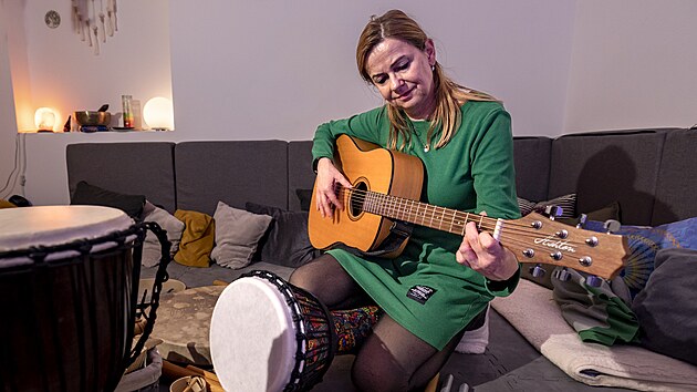Lektorka muzikoterapie Markéta Gerlichová. (9. prosince 2024)