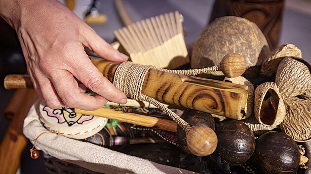 Lektorka muzikoterapie Markéta Gerlichová. (9. prosince 2024)