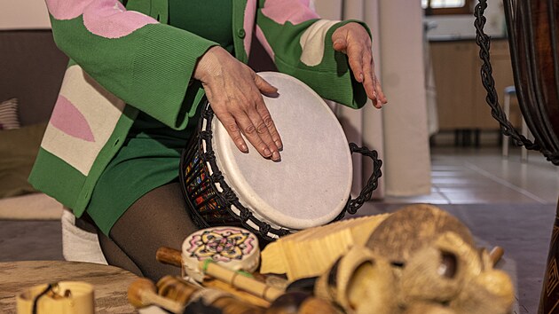 Lektorka muzikoterapie Markéta Gerlichová. (9. prosince 2024)