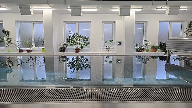 Součástí zrekonstruovaného oddělení rehabilitace liberecké nemocnice je také nový bazén, ve kterém budou cvičit různorodé skupiny pacientů. (19. listopadu 2024)