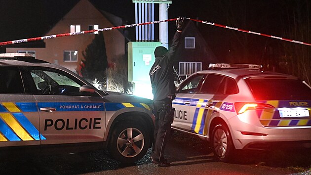 Před domem, kde mělo dojít k tragédii stála kolem půl šesté večer policejní auta, venku i vevnitř se pohybovali policisté a aktivně něco vyšetřovali. Chvíli před tím z místa odjelo auto koronera. (20. prosince 2024)