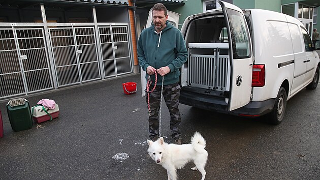 Matouš Pohl pracuje jako odchytový pracovník psího útulku v Ostravě Třebovicích.