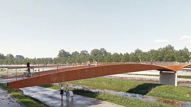 Dnes můžete přejít řeku jen po Dlouhém mostu či pak dál po proudu po lávce, která směřuje na sídliště Vltava.