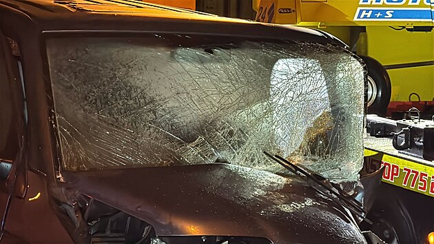 Smrtelná nehoda dodávky na Praze 5. (23. prosince 2024)