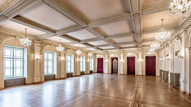 Malý sál v Žofínském paláci.