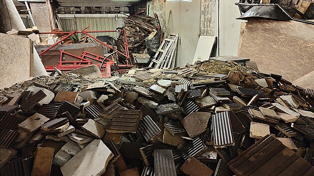 Stanice metra Českomoravská (5. 1. 2025)