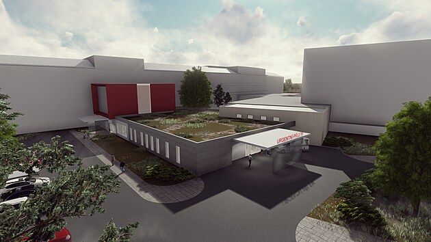 Ve vyškovské nemocnici vzniká nový urgentní příjem. Hotový bude v listopadu.