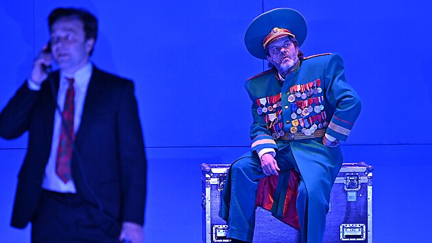 Zkouška hry Vlastenci o cestě ruského prezidenta Vladimira Putina k moci (7....