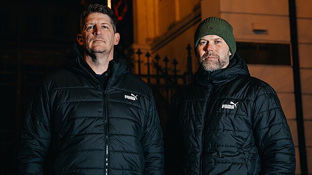 Daniel Kubeš (vlevo) a Michal Brůna se stanou novými trenéry mužské házenkářské reprezentace.