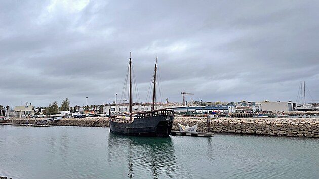 Boa Esperança kotví v Lagosu a tuto karavelu je možné navštívit po telefonické domluvě.