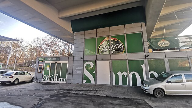 Pivnice na zlínském autobusovém nádraží den po požáru (29. ledna 2025)