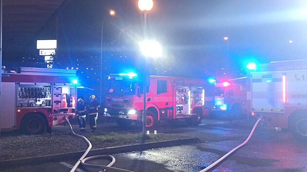 Útočník zapálil bar na autobusovém nádraží ve Zlíně, když do něj hodil neznámý předmět. (28. ledna 2025)