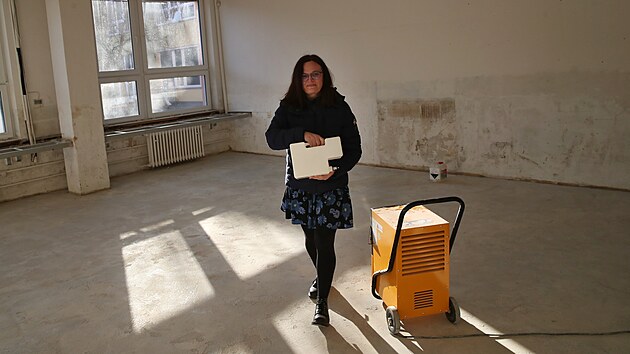 Ředitelka Knihovny Petra Bezruče v Opavě – Kateřinkách Markéta Beyerová v zatím...