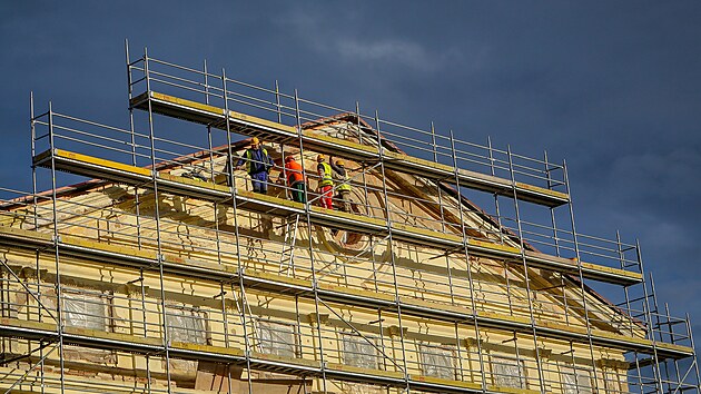 Oprava Kulturního domu Slavie by měla být hotová do konce letošního roku.