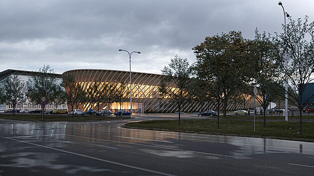 Brno ukázalo, jak bude vypadat sportovní hala pro dráhovou cyklistiku a atletiku v lokalitě za Lužánkami.