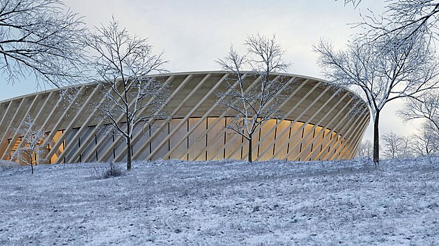 Brno ukázalo, jak bude vypadat sportovní hala pro dráhovou cyklistiku a atletiku v lokalitě za Lužánkami.