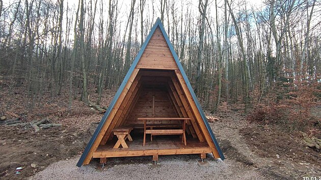 Útulna U Marušky poblíž Kuřimi.