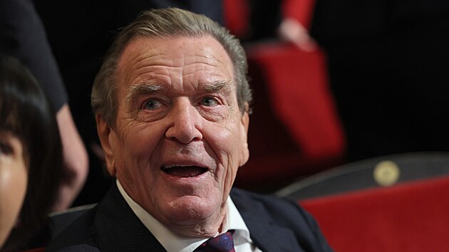 Německý exkancléř Gerhard Schröder (3. října 2024)