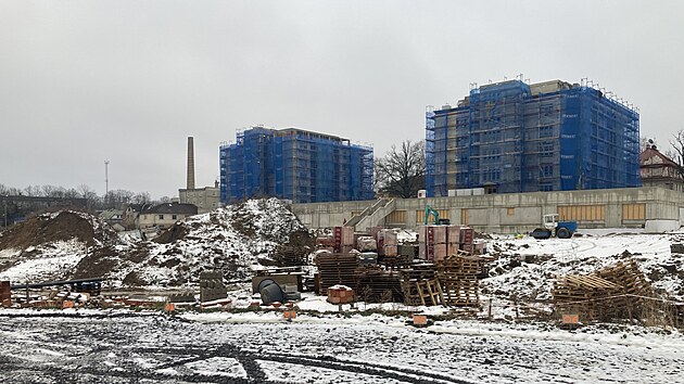 Na Františkově v Liberci vznikne do roku 2027 přes 300 bytů. (16. ledna 2025)