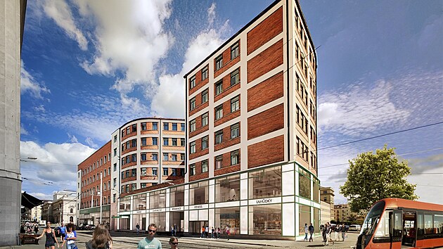 Architekti v Brně chtějí opravit honosný Palác Morava v centru města. Jejich snahou je vrátit objekt do podoby, jakou dostal téměř před sto lety. (vizualizace únor 2025)