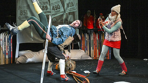 Naivní divadlo v Liberci uvede v sobotu lyžařskou grotesku Do stopy!