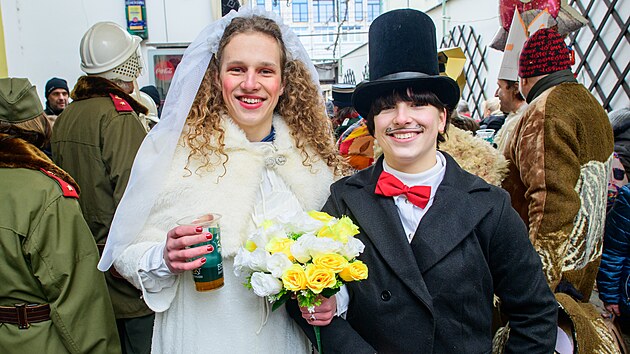 Oblíbený Lešetínský fašank ve Zlíně letos vstoupil do 25. ročníku. (únor 2025)