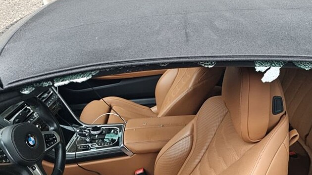 Následky řádění recidivisty, který v Ostravě vykradl takřka třicet automobilů. (18. února 2025)