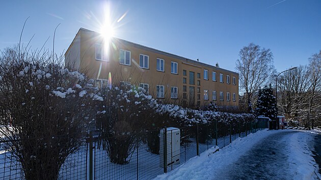 Z domu se zachovají jen nosné stěny. Areál psychiatrie se trojnásobně zvětší. (19. února 2025)