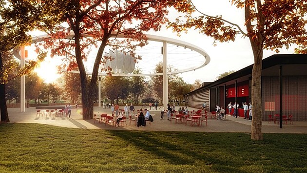 Když v areálu nebude kulturní program, zůstane průchozí.