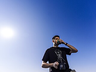 Influencer, virální barista a kávový nadšenec Mojmír Štabla. (5. března 2025) Influencer, virální barista a kávový nadšenec Mojmír Štabla. (5. března 2025)