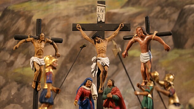 Unikátní pašijový betlém s částmi z 19. století mají nyní v jihlavském kostele svatého Jakuba.