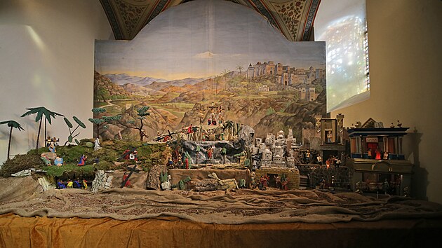 Unikátní pašijový betlém s částmi z 19. století mají nyní v jihlavském kostele svatého Jakuba.