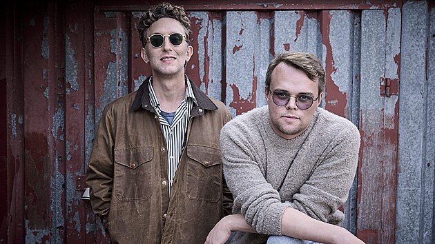 Režisér dokumentárního snímku Pan Nikdo proti Putinovi David Borenstein (vlevo) s tvůrcem a kameramanem Pavlem Talankinem.