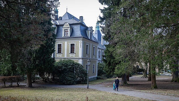Park v okolí Severočeského muzea v Liberci, který nabízí odpočinek a procházky, se bude od května měnit. (10. března 2025)
