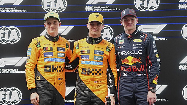 Tři nejrychlejší jezdci kvalifikace na Velkou cenu Austrálie: Oscar Piastri a...