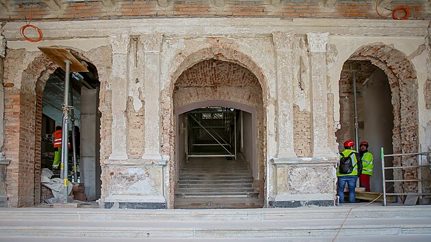 Hlavní vstup zůstane bez zásadních změn.